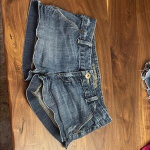 American Eagle Outfitters Dark Blue Jean Shorts